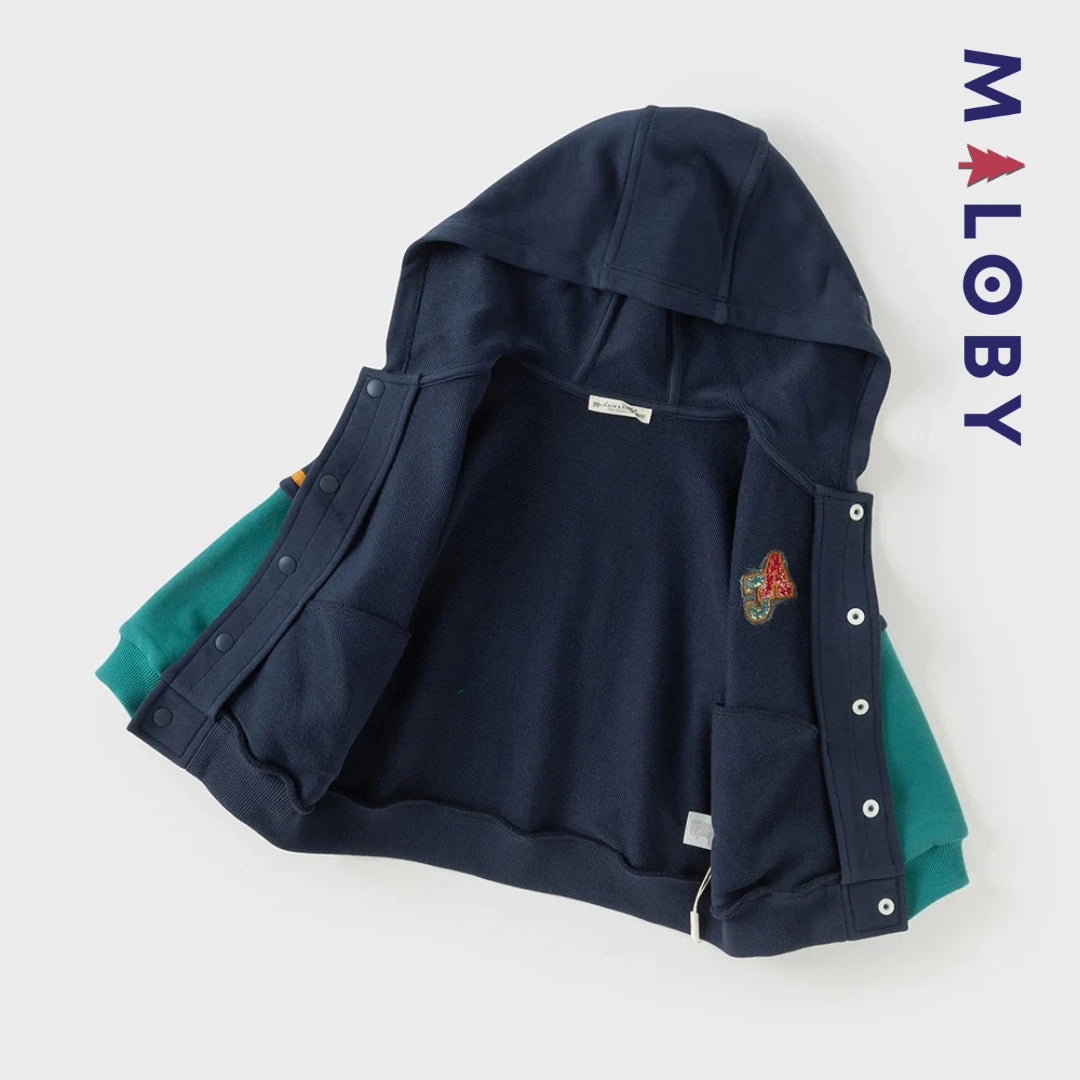 Ensemble 2 pièces sweat+ jogging enfant garçon- marine -robes et ensembles pour filles, bébés et garcons - MALOBY