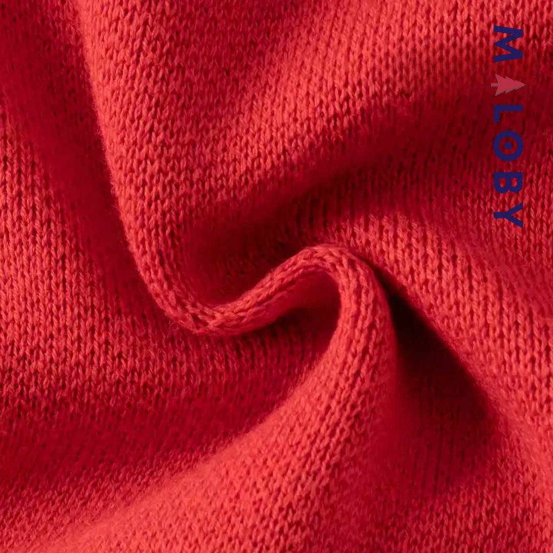 Robe Minnie bi-matière enfant fille -Rouge -robes et ensembles pour filles, bébés et garcons - MALOBY