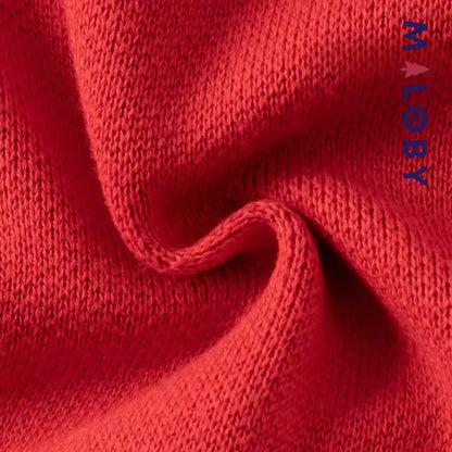 Robe Minnie bi-matière enfant fille -Rouge -robes et ensembles pour filles, bébés et garcons - MALOBY