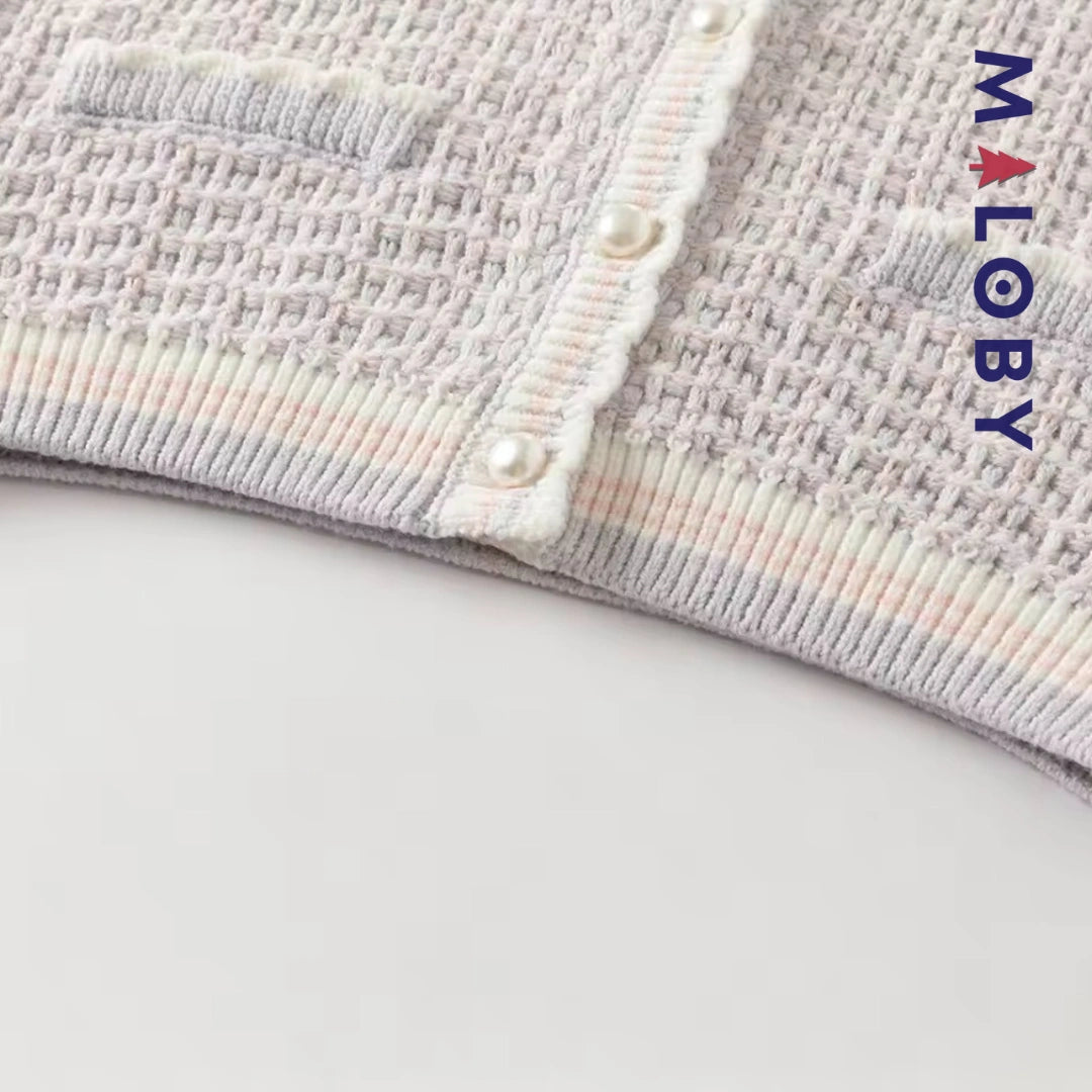 Ensemble style chanel jupe + Cardigan -Violet