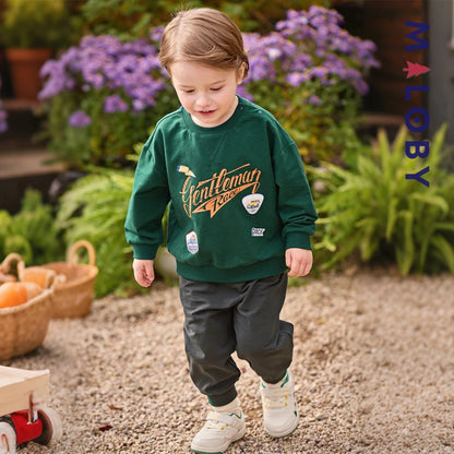Ensemble sport sweat-shirt+ jogging enfant garçon -Vert -robes et ensembles pour filles, bébés et garcons - MALOBY