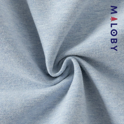Combinaison habillée manches longues effet 2 en 1 bébé garçon - bleu