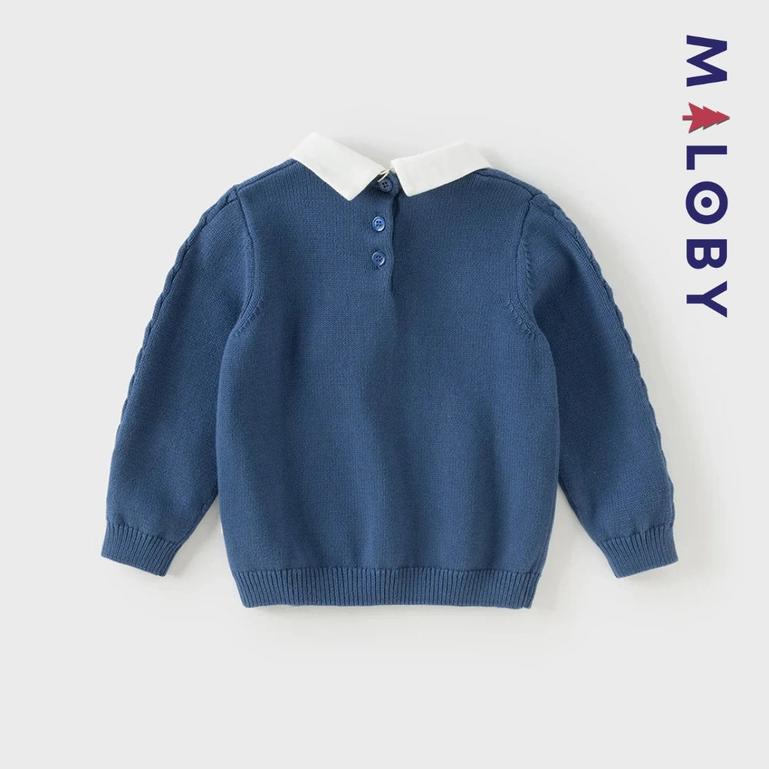 Ensemble habillé 2 pièces enfant garçon - Bleu