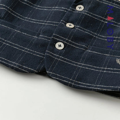 Ensemble cérémonie à carreaux enfant garçon - marine -robes et ensembles pour filles, bébés et garcons - MALOBY