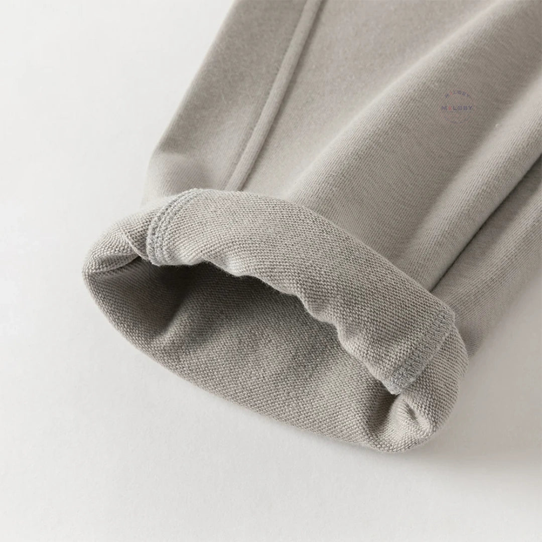 Pantalon Cargo Poches Plaquées enfant garçon- Gris