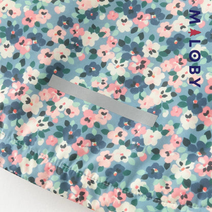 Parka imperméable doublée polaire enfant fille- Floral