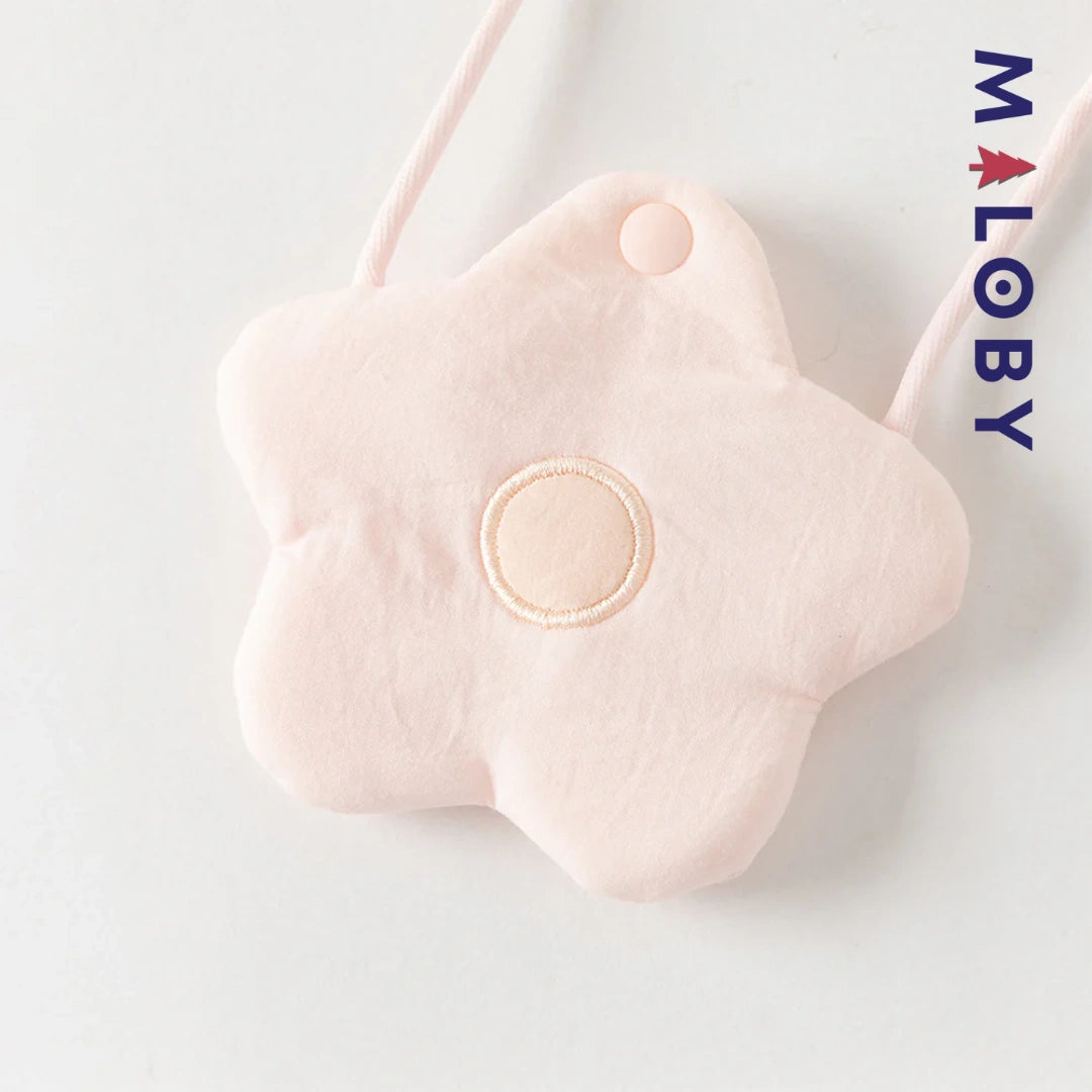 Ensemble Robe+sac pour cérémonie enfant fille- Rose