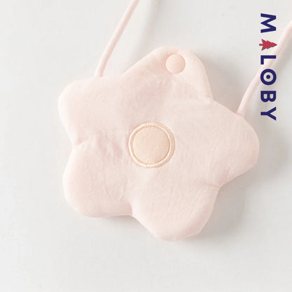 Ensemble Robe+sac pour cérémonie enfant fille- Rose