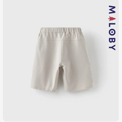 Short sport enfant garçon -Kaki clair
