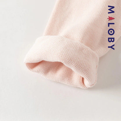 Robe bi-matière rose à motif bonbon, élégante et unique