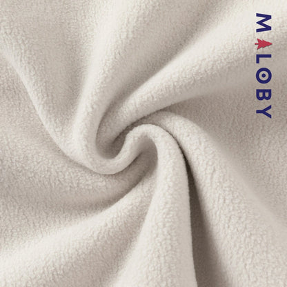 Sweat zippé en maille polaire enfant garçon - Beige -robes et ensembles pour filles, bébés et garcons - MALOBY
