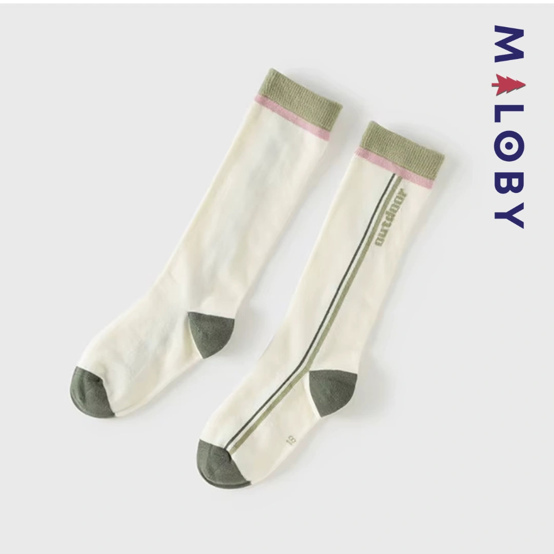 Ensemble Chaussettes +Salopette Short Cargo Enfant fille -Kaki