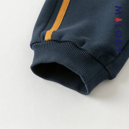 Ensemble 2 pièces sweat+ jogging enfant garçon- marine -robes et ensembles pour filles, bébés et garcons - MALOBY