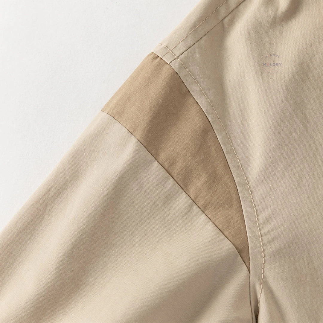 Veste à Capuche Coupe-Vent Casual enfant Garçon - beige