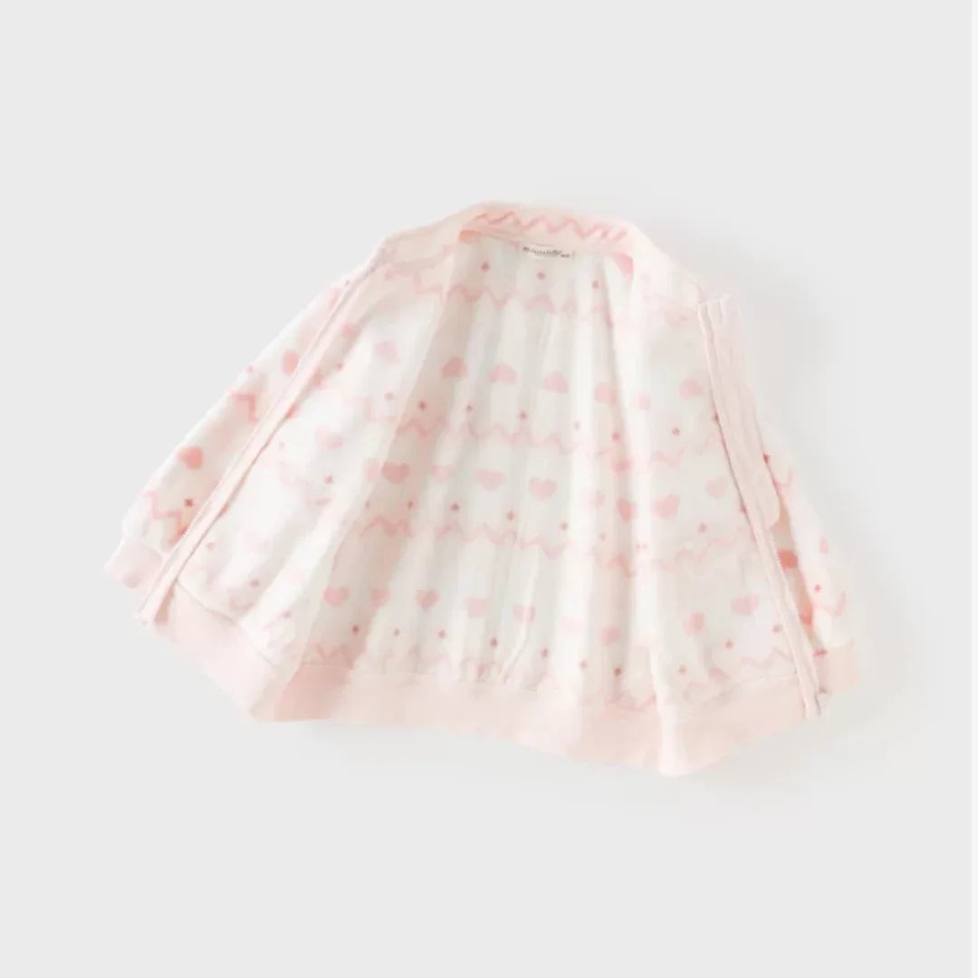 Sweat Polaire à Fermeture Éclair enfant fille -3 Motifs