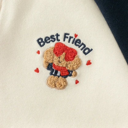 Ensemble Style Marin – Veste Zippée et Jupe Plissée enfant fille -Marine