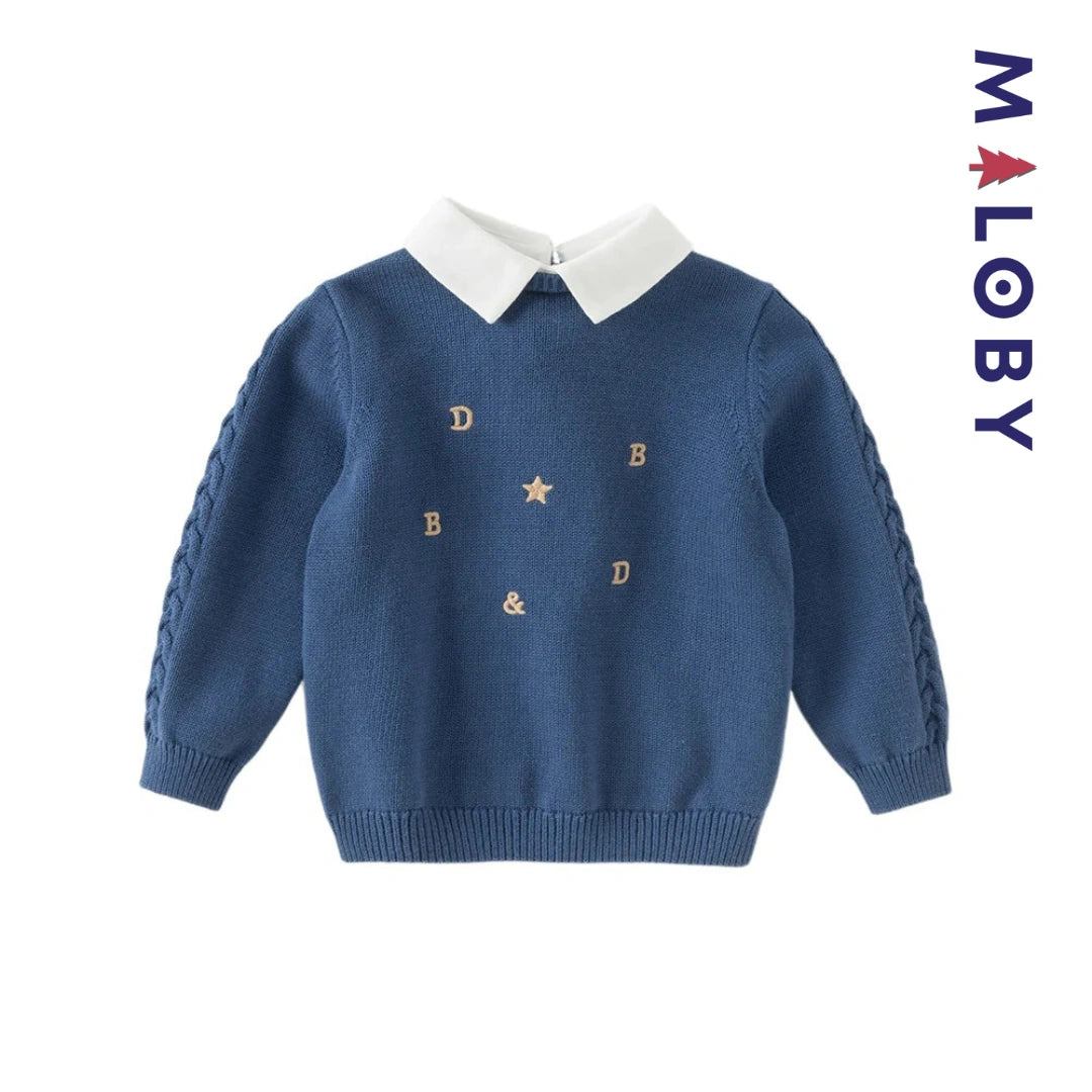Ensemble habillé 2 pièces enfant garçon - Bleu