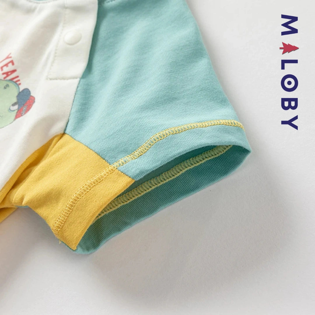 Combinaison Eté Bébé garçon -Vert