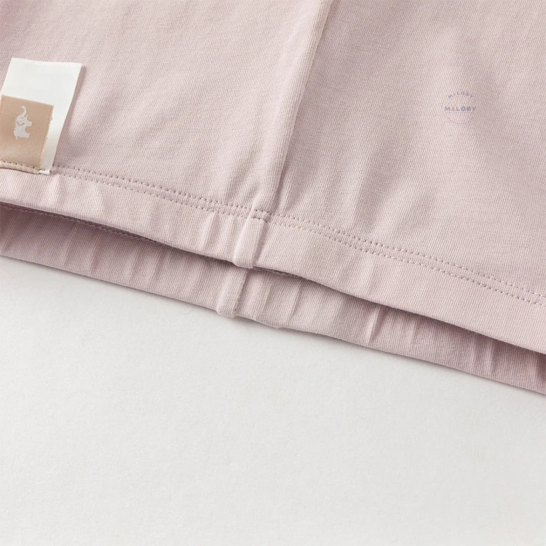 Ensemble fleuri blouse & legging  effet 2 en 1 enfant fille- Rose
