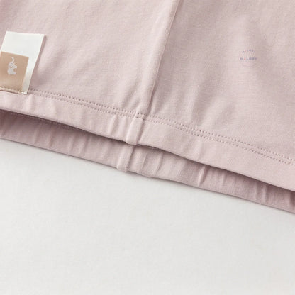 Ensemble fleuri blouse & legging  effet 2 en 1 enfant fille- Rose