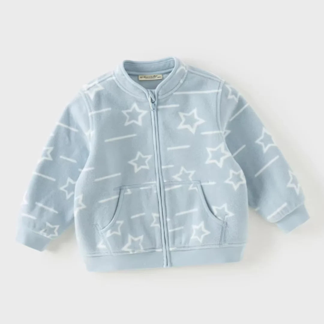 Sweat Polaire à Fermeture Éclair enfant Garçon- 2 motifs