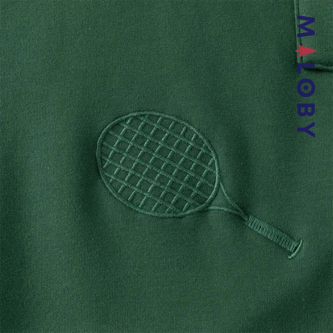 sweat à capuche doublé sherpa enfant garçon- vert