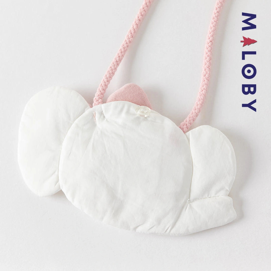 Ensemble robe d'été +sac enfant fille -Rose