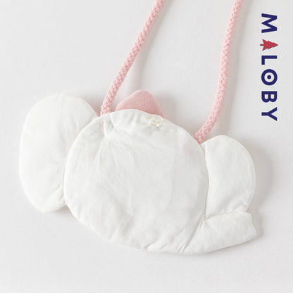Ensemble robe d'été +sac enfant fille -Rose
