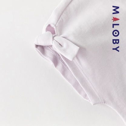 Ensemble 2 pièces T shirt+pantalon enfant fille- Violet