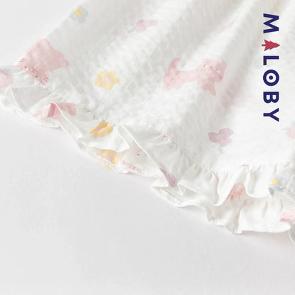 Ensemble Pyjama 2 pièces pour été enfant fille -Rose