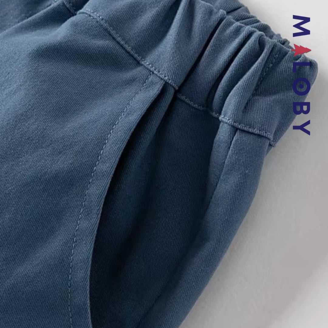 Ensemble habillé cardigan+pantalon+noeud enfant garçon -Bleu -robes et ensembles pour filles, bébés et garcons - MALOBY