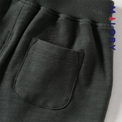 Ensemble sport sweat-shirt+ jogging enfant garçon -Vert -robes et ensembles pour filles, bébés et garcons - MALOBY