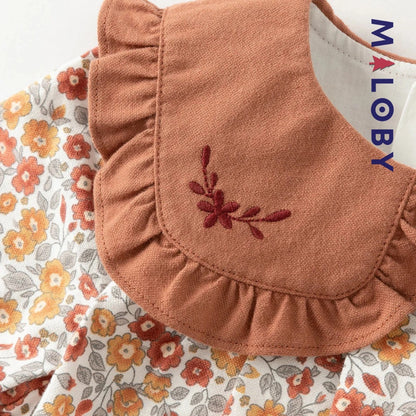 Ensemble 2 pièces blouse + Legging enfant fille- floral