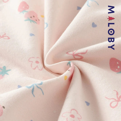 Ensemble 2 pièces sweat-shirt + pantalon enfant fille- Rose -robes et ensembles pour filles, bébés et garcons - MALOBY