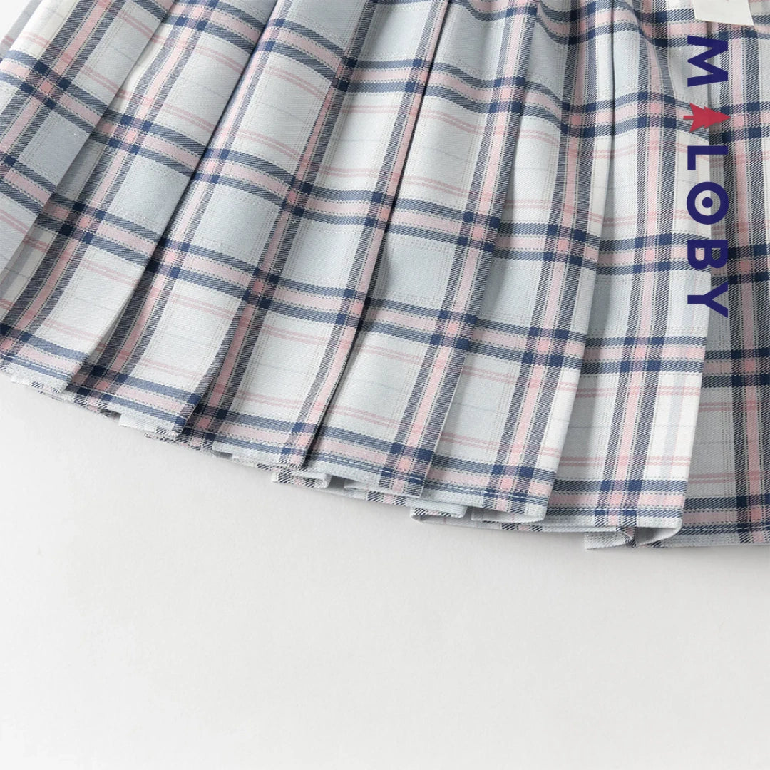 Ensemble  d'été Jupon+chemise enfant fille -Rose