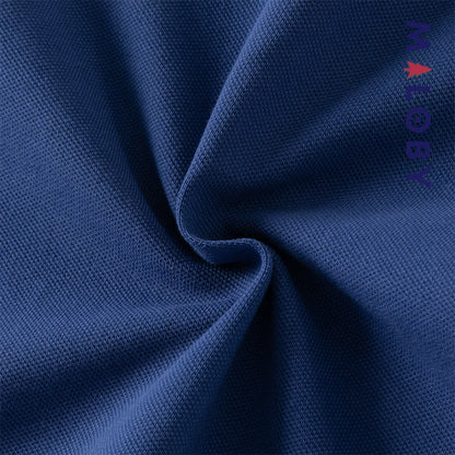 Ensemble 2 Pièces polo+ short motif marin enfant garçon- Bleu