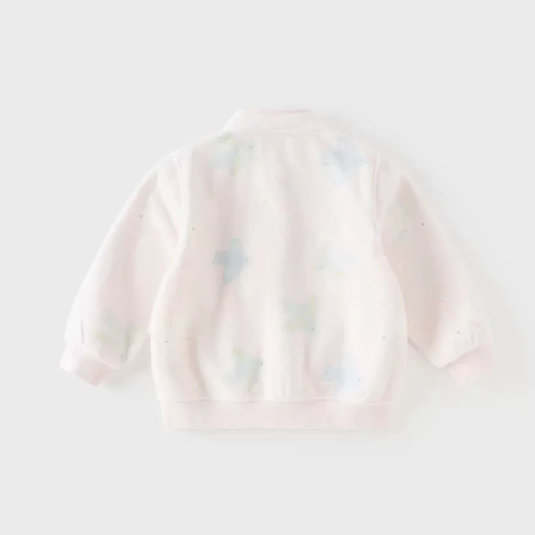 Sweat Polaire à Fermeture Éclair enfant fille -3 Motifs