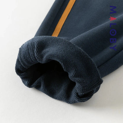 Ensemble 2 pièces sweat+ jogging enfant garçon- marine -robes et ensembles pour filles, bébés et garcons - MALOBY
