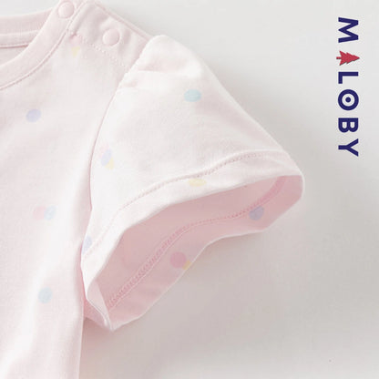 Ensemble robe d'été +sac enfant fille -Rose