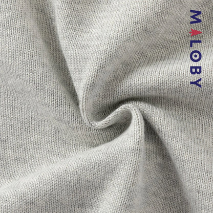 Duo chemise+cardigan enfant garçon -Gris/Blanc -robes et ensembles pour filles, bébés et garcons - MALOBY
