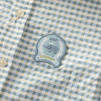 Ensemble 2 pièces chemise et pantalon enfant garçon à carreaux, vêtement enfant maroc - MALOBY