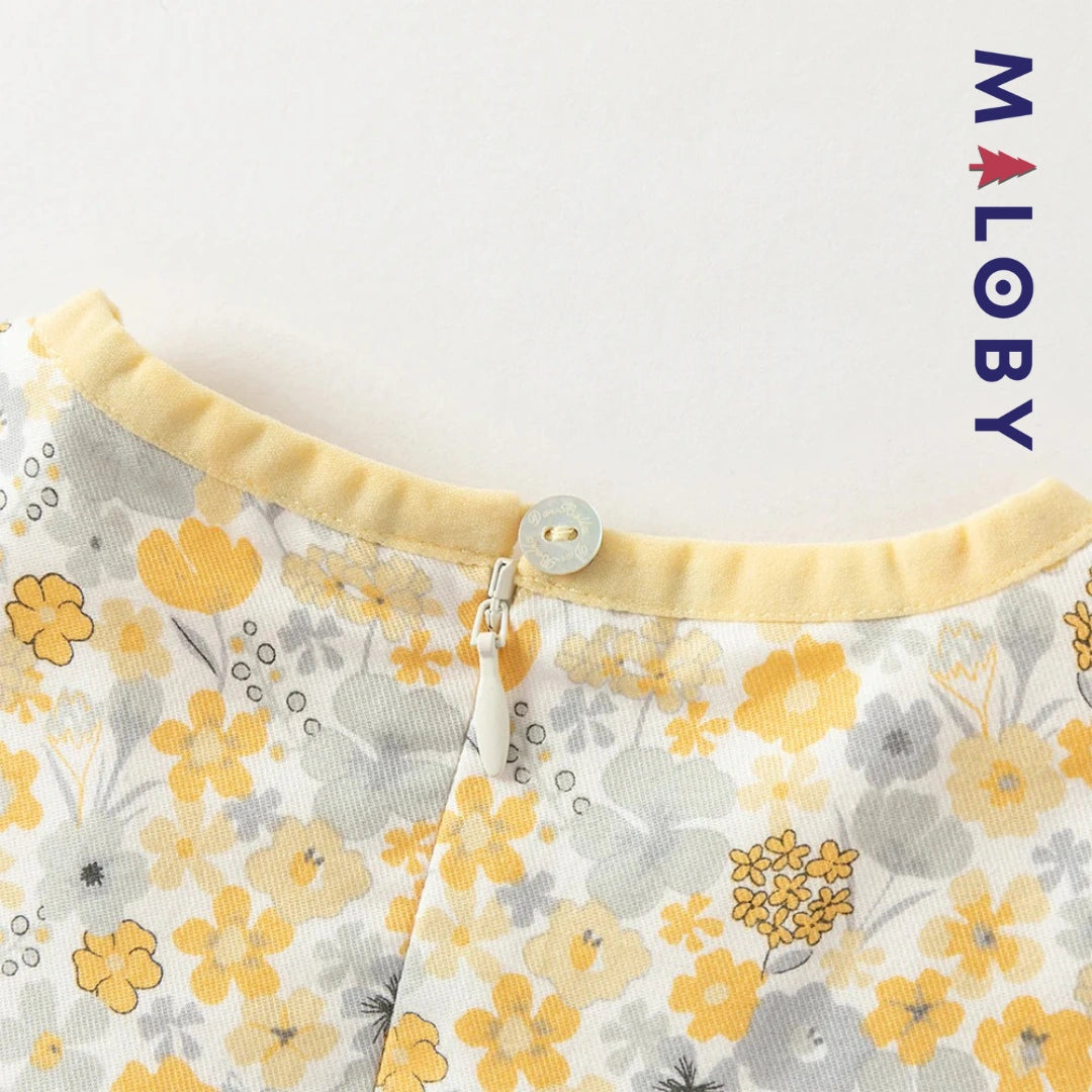 Ensemble 2 pièces Tunique & legging enfant fille- floral -robes et ensembles pour filles, bébés et garcons - MALOBY