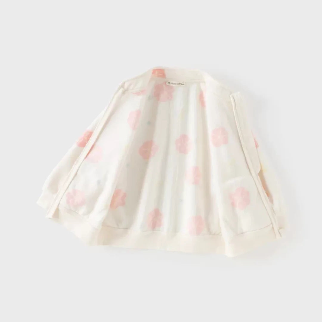 Sweat Polaire à Fermeture Éclair enfant fille -3 Motifs