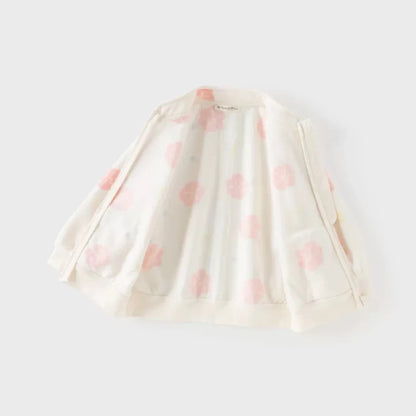 Sweat Polaire à Fermeture Éclair enfant fille -3 Motifs