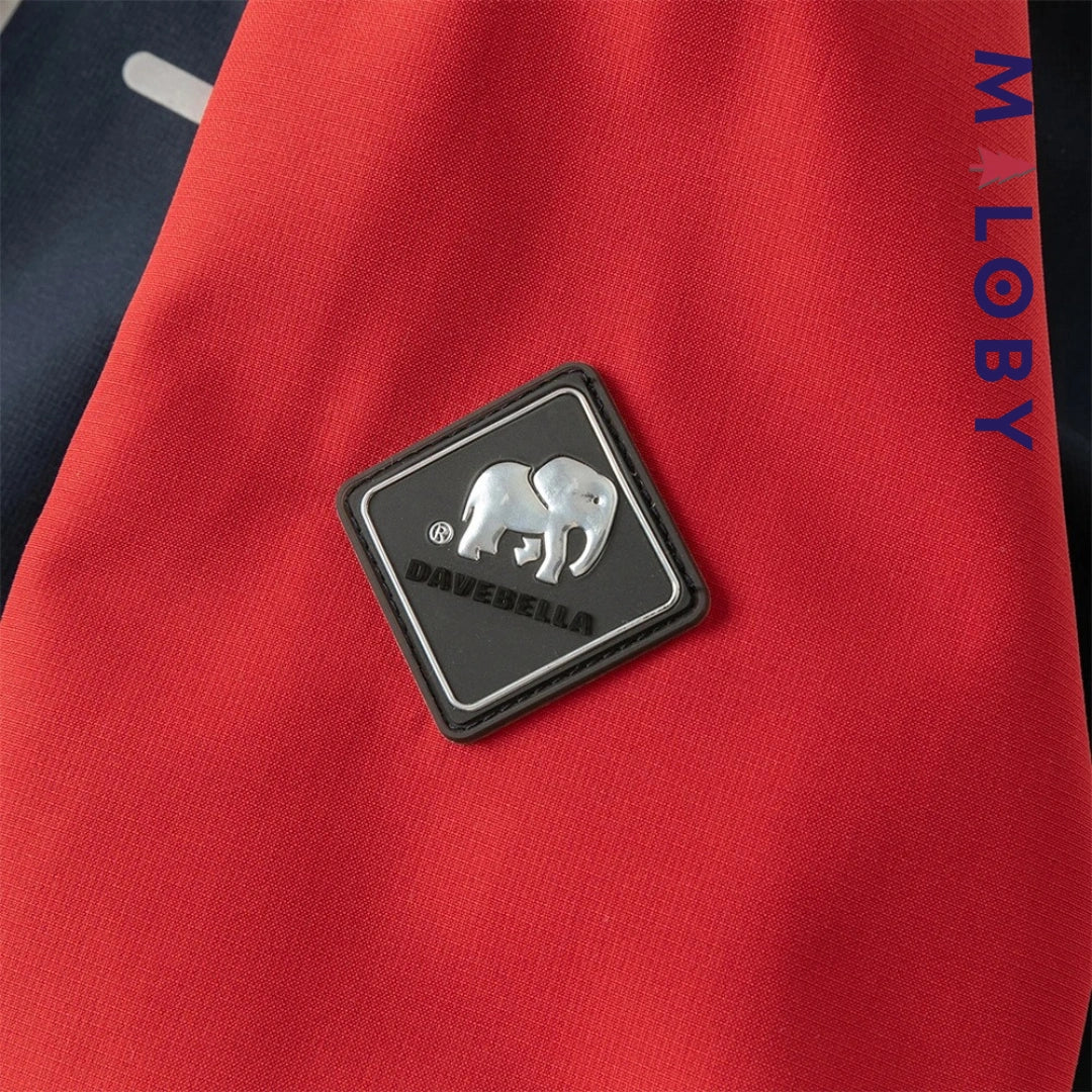 Parka imperméable doublée polaire enfant garçon- rouge