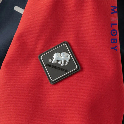 Parka imperméable doublée polaire enfant garçon- rouge