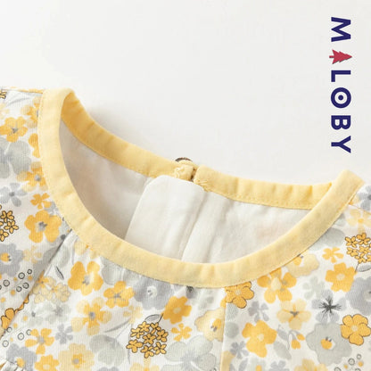 Ensemble 2 pièces Tunique & legging enfant fille- floral -robes et ensembles pour filles, bébés et garcons - MALOBY