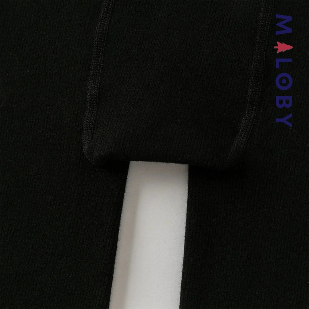 Collant épais à nœuds enfant fille- beige/noir