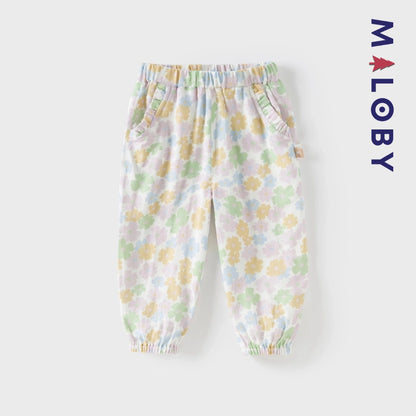 Pantalon fluide enfant fille-  imprimé