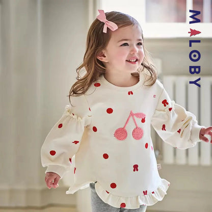 Ensemble 2 pièces sweat + Legging enfant fille- Rose